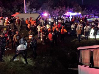 Muertos y heridos la noche de este domingo en dos accidentes