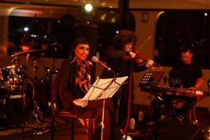 Pat Pereyra protagoniza mágica noche en Centro BR de Santiago