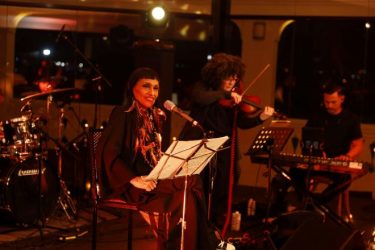 Pat Pereyra protagoniza mágica noche en Centro BR de Santiago