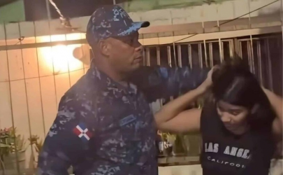 Arrestan coronel PN agredió a joven en sector Los Mina, SDE