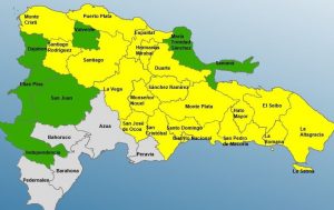 El COE amplía a 28 provincias en alerta meteorológica por lluvias