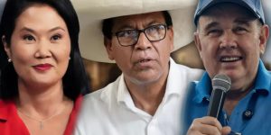 PERU: Triple empate técnico por segundo lugar en el escrutinio