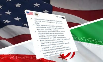 Estados Unidos pide a sus ciudadanos que salgan de Irán