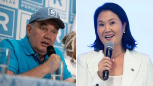 PERU: López Aliaga y Fujimori se encaminan a segunda vuelta PERU: López Aliaga y Fujimori se encaminan a segunda vuelta