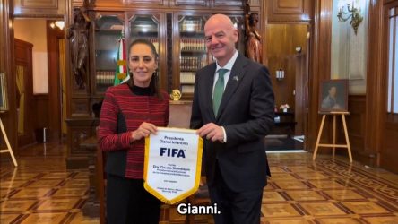 México y la FIFA auguran éxito del Mundial de Fútbol 2026 México y la FIFA auguran éxito del Mundial de Fútbol 2026