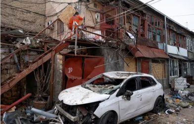 Un muerto, quince heridos este lunes en ataques Rusia-Ucrania