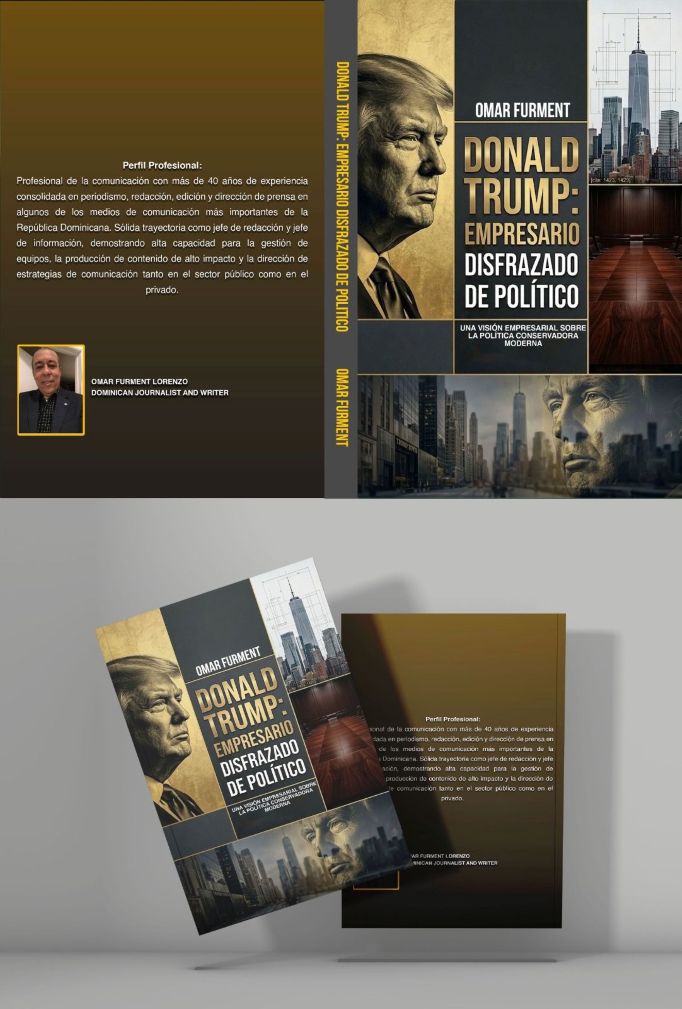 Periodista dominicano anuncia publicación libro sobre Trump imagen