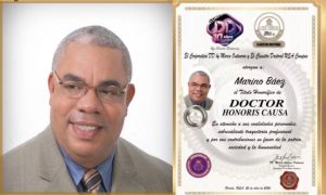 MIAMI: Universidad entrega Doctorado Honoris escritor RD
