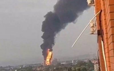 Ucrania alcanza con sus drones dos refinerías rusas