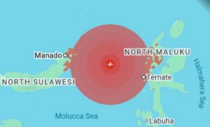 Alerta tsunami tras terremoto  7,4 frente a costa de Indonesia