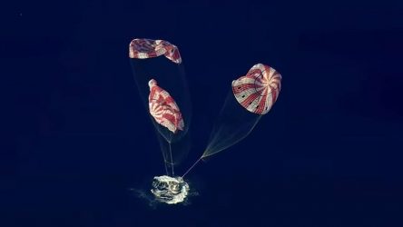 Amerizaje con éxito de cápsula Orion de la misión Artemis II Amerizaje con éxito de cápsula Orion de la misión Artemis II