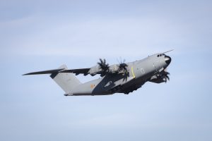 Pandillas haitianas atacan avión A400M Fuerza Aérea de Bélgica