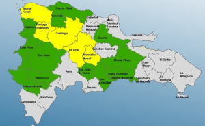 COE amplía provincias en alerta ante pronóstico intensas lluvias