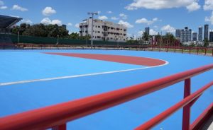 Alcaldía del Distrito Nacional construye cancha de patinaje