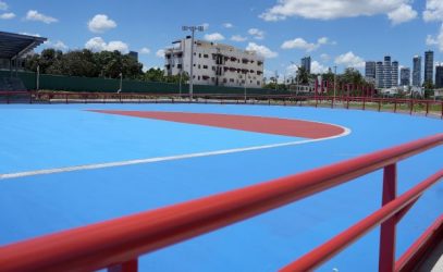 Alcaldía del Distrito Nacional construye cancha de patinaje