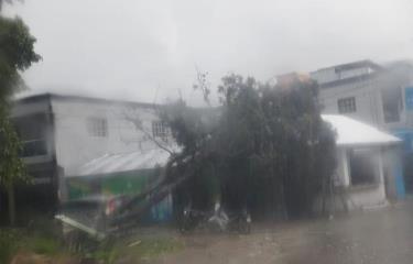 Reportan granizada en Bonao y fuertes lluvias en Jarabacoa Reportan granizada en Bonao y fuertes lluvias en Jarabacoa