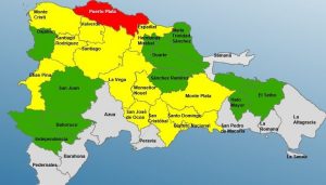 COE coloca en alerta roja a PP; eleva niveles otras 21 provincias