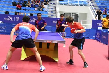 Vila y Cabrera obtienen oro en Juvenil del Caribe Tenis de Mesa