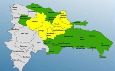 El COE mantiene seis provincias en alerta amarilla y 16 en verde