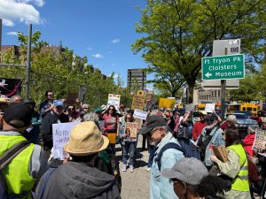 EU: Protestan el 1 de Mayo contra Trump y multimillonarios