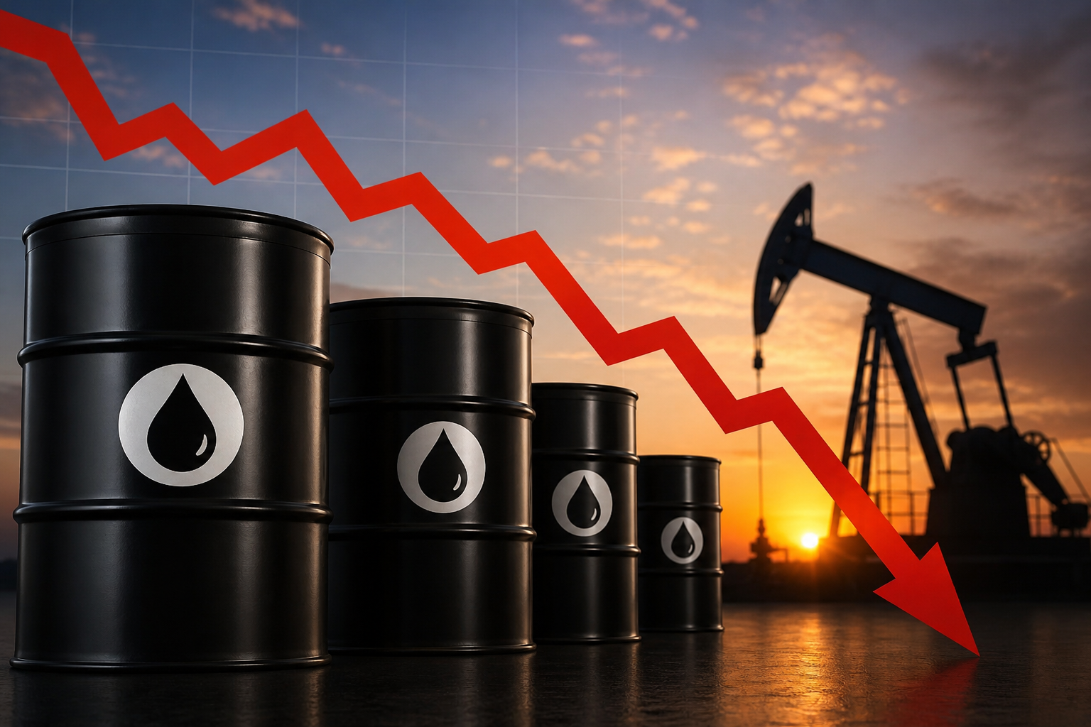 Petróleo cae por debajo de los 110 dólares pese a tensiones