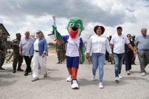 Antorcha JCC Santo Domingo 2026 recorre sur R. Dominicana