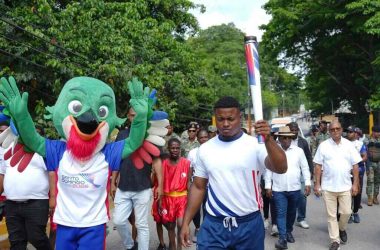 Antorcha de los JCC Santo Domingo 2026 llega a Elías Piña