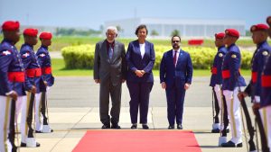 La Presidenta de Surinam inicia visita oficial a Rep. Dominicana