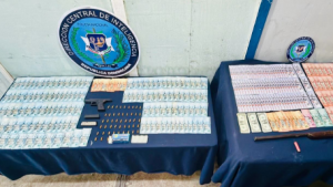 SANTIAGO: Ocupan armas y dinero falso durante operativos