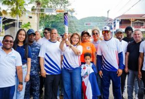 Antorcha de los JCC 2026 hace parada en San José de Ocoa
