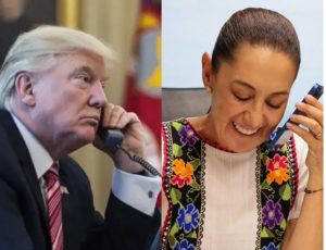 Sheinbaum y Trump conversan sobre seguridad y comercio