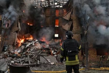 Aumentan a 5 los muertos por el ataque de Rusia contra Kiev