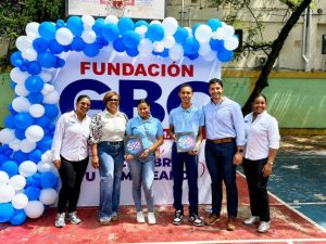GBC celebra cumpleaños niños Escuela Germaine en El Millón