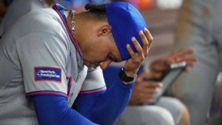 Juan Soto sale del lineup de los Mets de NY por enfermedad