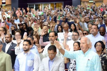 FP juramenta directivas del DN y proclama etapa organizativa