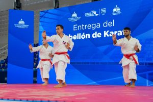 Entregan pabellón de karate  para JCC Santo Domingo 2026