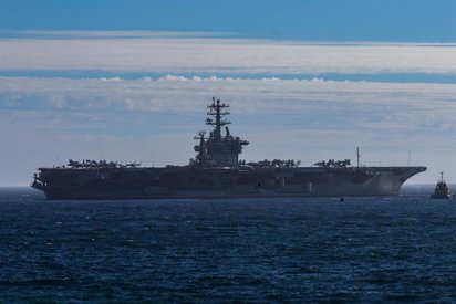 EEUU despliega su portaaviones Nimitz al Caribe, cerca isla Cuba