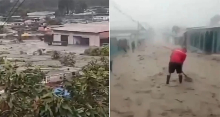 VENEZUELA: Lluvias provocan inundaciones y desbordan ríos