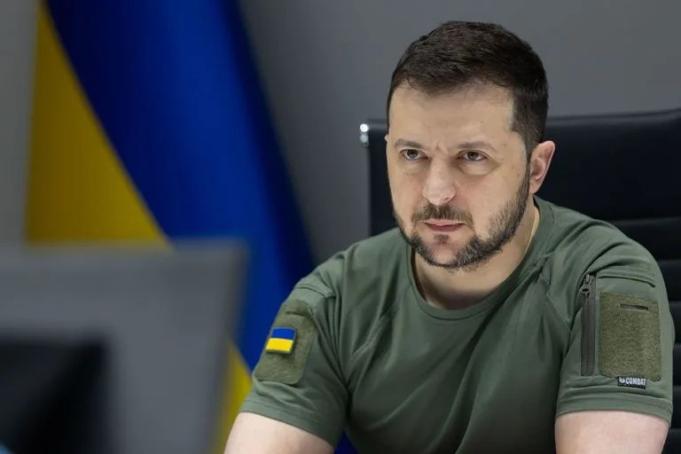 Zelenski ve un cambio en la guerra a favor de Ucrania