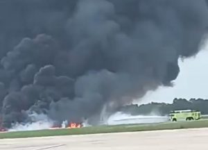 Mueren piloto y copiloto tras accidente aeronave La Romana