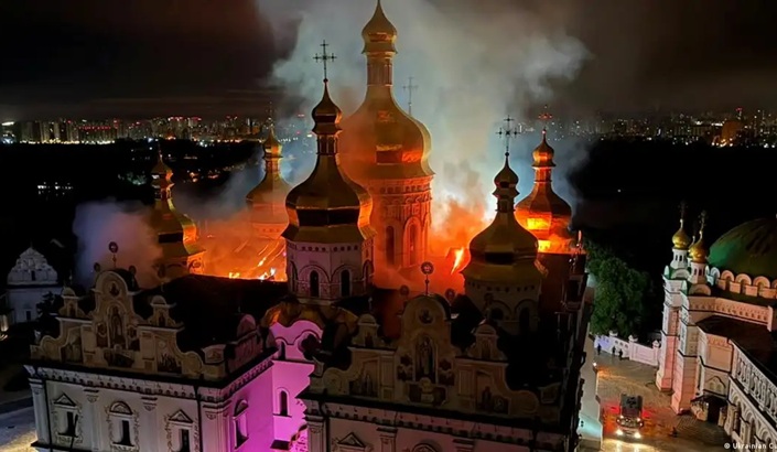 Hubo «ataque masivo» de Rusia contra Kiev, capital de Ucrania