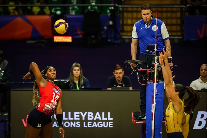 Brasil vence a R. Dominicana en la Liga de Naciones Voleibol