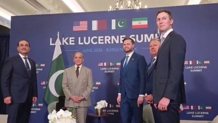 Dice continúan conversaciones Estados Unidos e Irán en Suiza