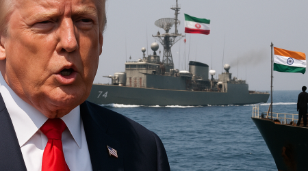 Trump condena ataque iraní a barcos indios salían de Ormuz Trump condena ataque iraní a barcos indios salían de Ormuz