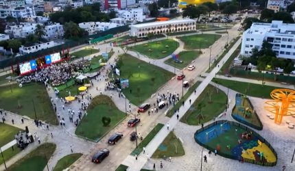 Presidente RD y Alcaldesa DN inauguran Paseo 30 de Mayo Presidente RD y Alcaldesa DN inauguran Paseo 30 de Mayo