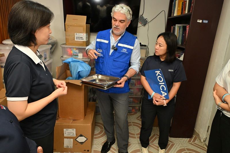 OPS, KOICA, Salud Pública y SNS fortalecen atención salud imagen