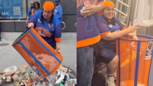 NY: Devuelven zafacón Knicks robó una ejecutiva dominicana