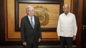 Secretario ONU agradece a RD «esfuerzos» por estabilizar Haití Secretario ONU agradece a RD «esfuerzos» por estabilizar Haití