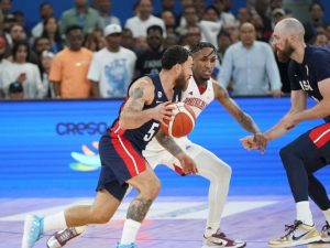 Dominicana cae por la mínima ante EEUU en Clasificatorio FIBA