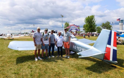 Presentan en EE.UU. un avión construído en Rep. Dominicana